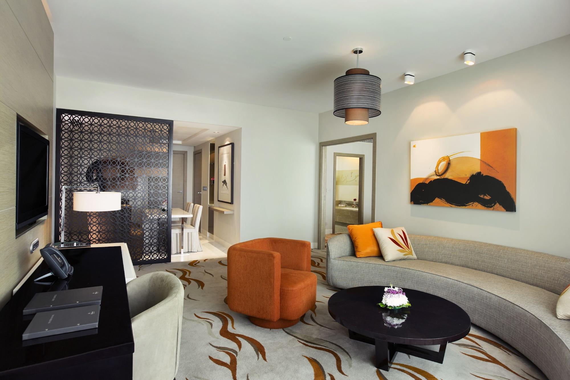 Millennium Al Rawdah Hotel Abu Dhabi Exterior photo A suite at the hotel